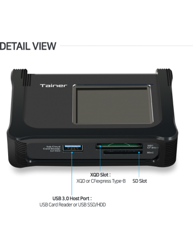 Clouzen Tainer - Unidad portátil de Backup a...