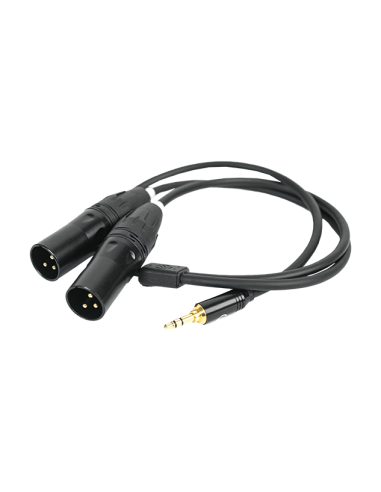 Hollyland Cable 3.5mm a Dual XLR Audio Cable