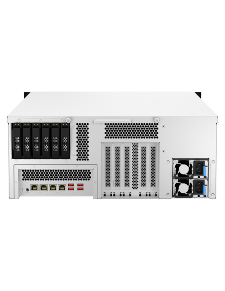 Qnap Intel® Xeon® E-2378 8 cores / 16threads 2.6 GHz, boost up to 4.8 GHz, 64GB RAM, 2x10Gbit, 2xGbit