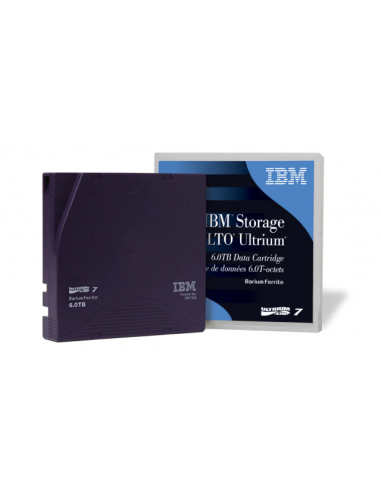IBM LTO-7 Ultrium (BaFe) 6TB/15TB - Sin Etiqueta