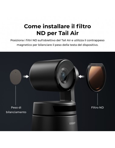 OBSBOT Filtros ND para Cámara Tail Air