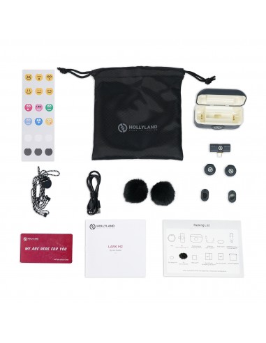 Hollyland LARK M2 DUO Android USB-C Color Negro