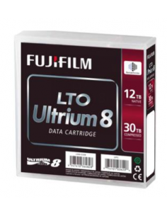 FUJIFILM Ultrium LTO-8 (BaFe) WORM 12TB/30TB - Sin Etiqueta