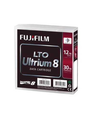 FUJIFILM Ultrium LTO-8 (BaFe) WORM 12TB/30TB - Sin Etiqueta