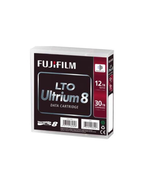 FUJIFILM Ultrium LTO-8 (BaFe) WORM 12TB/30TB - Sin Etiqueta