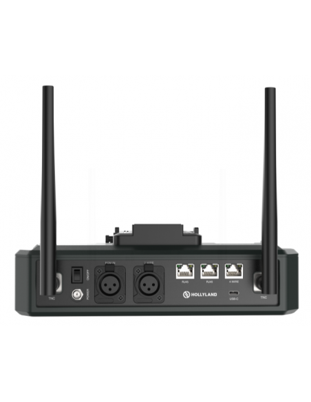 Hollyland Solidcom C1 PRO Intercom Inalámbrico Full Duplex 9 auriculares CON BASE y maleta transporte