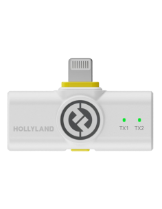 Hollyland LARK M2 DUO IOS Conector Lighting Color Blanco 2