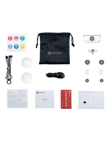 Hollyland LARK M2 DUO Android USB-C Color Blanco