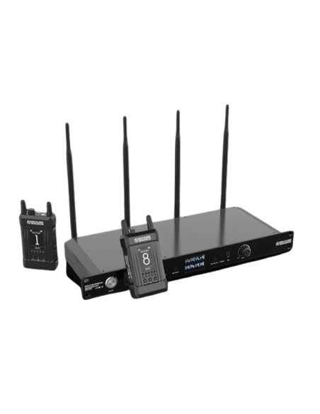 Hollyland Syscom1000T. Sistema Intercom Audio con 8 petacas. 350m, Tally wireless y cable