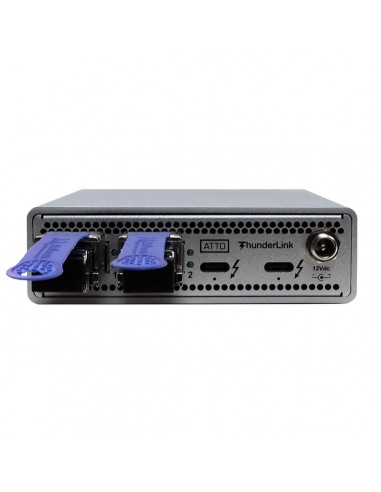 ATTO Dual Thunderbolt 3 to 10Gb Ethernet Adapter