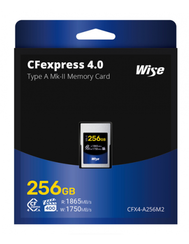 Wise Tarjeta de memoria 256GB CFexpress 4.0...