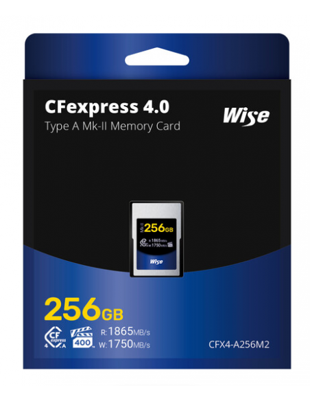 Wise Tarjeta de memoria 256GB CFexpress 4.0 Type A Mk-II