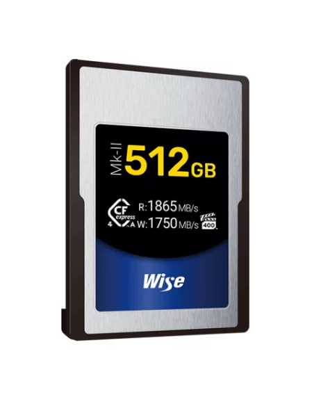 Wise Tarjeta de memoria 512GB CFexpress 4.0 Type A Mk-II