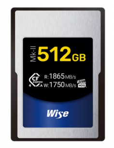 Wise Tarjeta de memoria 512GB CFexpress 4.0 Type A Mk-II