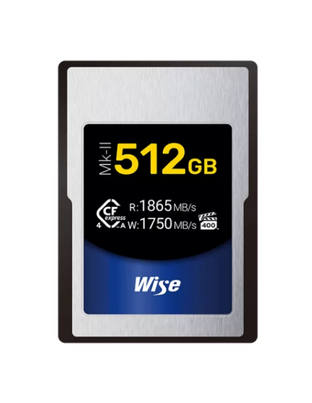 Wise Tarjeta de memoria 512GB CFexpress 4.0 Type A Mk-II