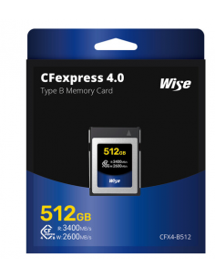 Wise Tarjeta de memoria 512GB CFexpress 4.0 Type B 2
