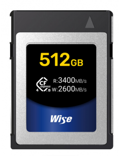 Wise Tarjeta de memoria 512GB CFexpress 4.0 Type B