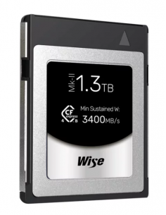Wise Tarjeta de memoria 1.3TB CFexpress 4.0 Type B PRO Mk-II 2