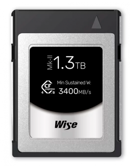 Wise Tarjeta de memoria 1.3TB CFexpress 4.0 Type B PRO Mk-II