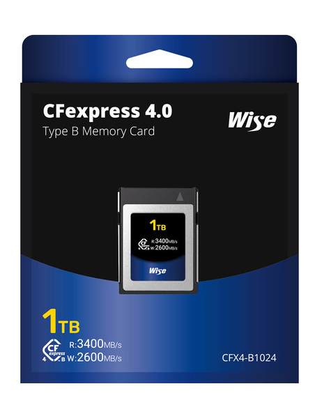 Wise Tarjeta de memoria Advanced 1TB CFexpress 4.0 Type B Memory Card