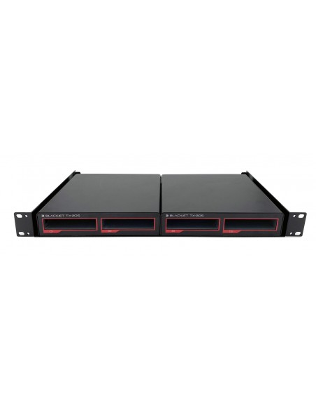 Blackjet TX-2DS Rack Mount Bundle Kit (2 Docks w/Rack Tray)