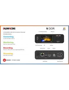 SalrayWorks N DOR H.264/HEVC encoder, streamer, and... 2