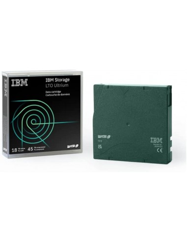 IBM LTO-9 Ultrium (BaFe) 18TB/45TB - Etiquetada, secuencia a medida