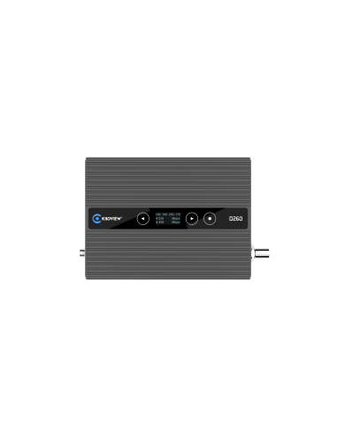 Kiloview D260. NDI|HX, SRT, RTSP, RTMP, HLS to SDI and HDMI decoder (D260 replaces DC230).