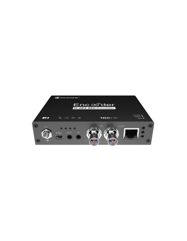 Kiloview E1-s. HD/3G-SDI Wired video encoder: SDI to IP Encoder,dual-stream, cost-effective