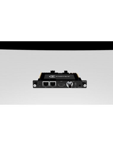 Kiloview RMG-300 V2 card. 4K NDI-HX/SRT/RTSP/HLS to SDI/HDMI decoder/multiviewer Protocol conversion IP stream function.