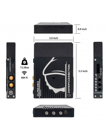 Dwarf Connection DC.LINK-CLR2.MKII WHDI Set - 300 mertros alcance LOS