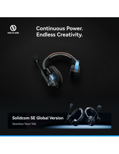 Hollyland Solidcom SE Auricular Inalámbrico...