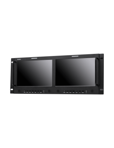 Konvision 2 x 10.1" FHD 3G-SDI Dual Rackmount...