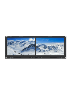 Konvision 2 x 10.1" 4K Dual Rackmount LCD Monitor 12G-SDI... 2