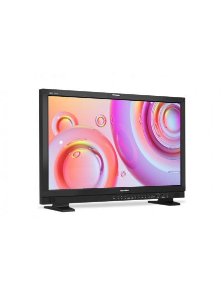 Konvision 17.3 Inch 4K 12G-SDI HDR IP Monitor Support ST2022-7, NMOS control Compatible with ST2110-