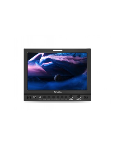 Konvision 10.1" FHD 3G/HD-SDI On-camera/Field Monitor Support 3G-SDI & HDMI In&Out Aluminium alloy f