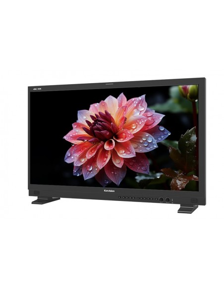 Konvision 32 4K UHD 12G-SDI MINI-LED Grading Monitor Mini-LED,1500 Nits, 1,000,000:1 contrast HDR with PQ&HLG, various gamuts, Quad-Split View 3rd-party LUT files can be imported