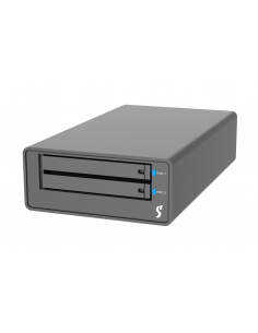 Stardom 2 Bay UR2-B32 M.2 NVMe SSD Hardware RAID...