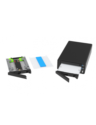 Stardom 2 Bay UR2-B32 M.2 NVMe SSD Hardware...