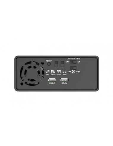 Stardom 2 Bay UR2-B32 M.2 NVMe SSD Hardware...