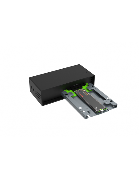 Stardom M.2 NVMe Converter or U.2 SSD Adapter, Supports SFF-8639 connector and provides USB 3.2 Gen 