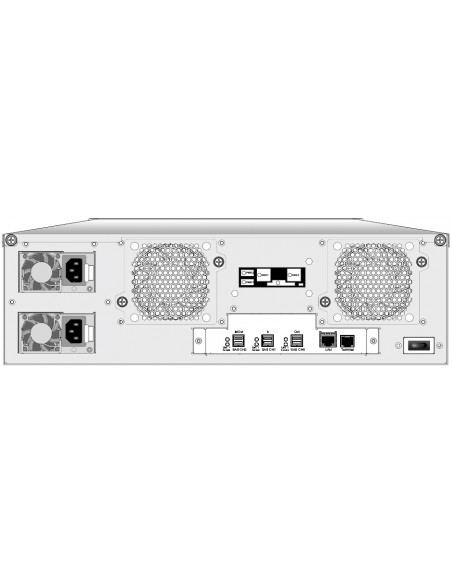 ARECA Cabina JBOD 16 disks 12GB/S SAS y SATA para HDDS y SSDS