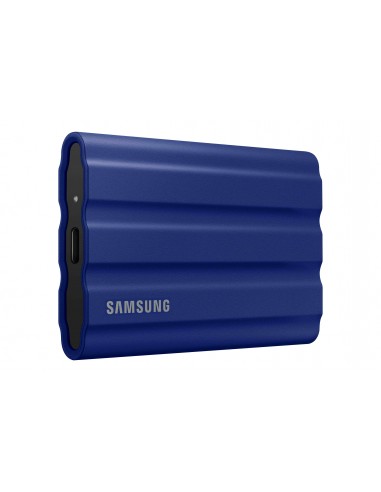 Samsung SSD T7 Shield Azul 1TB, USB 3.2, 3 Años Garantía. 1000MB/seg.MU-PE1T0R/EU. Canon Digital Incluido