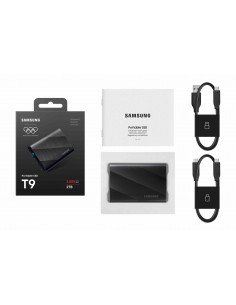 Samsung SSD T9 Gris 2TB, USB 3.2, 5 Años Garantía.... 2
