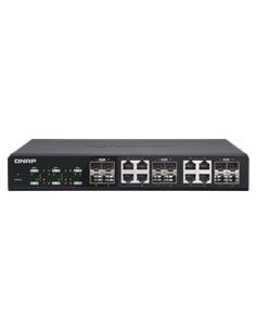 Switch Qnap 24 Puertos 10Gbit, 12FC y 8 RJ45