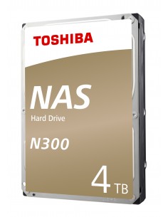 Internal HDD Toshiba 3.5" 4TB NAS N300 7200RPM 512MB Bulk...