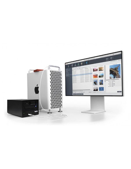 Magstor Single LTO9 Thunderbolt 3 RAID Desktop LRU Tape Drive