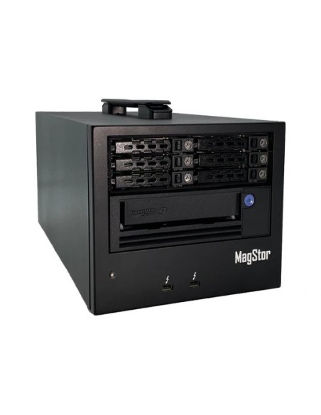 Magstor Single LTO9 Thunderbolt 3 RAID Desktop LRU Tape Drive