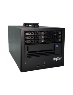 Magstor Unidad LTO-8 Thunderbolt 3 con 6 bahías para SSD....