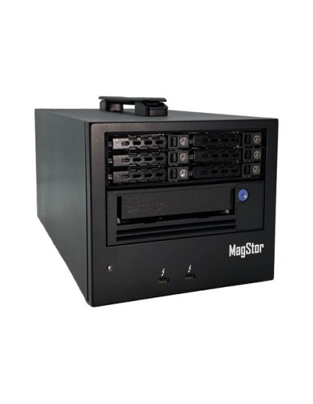 Magstor Unidad LTO-8 Thunderbolt 3 con 6 bahías para SSD. 3 años garantía